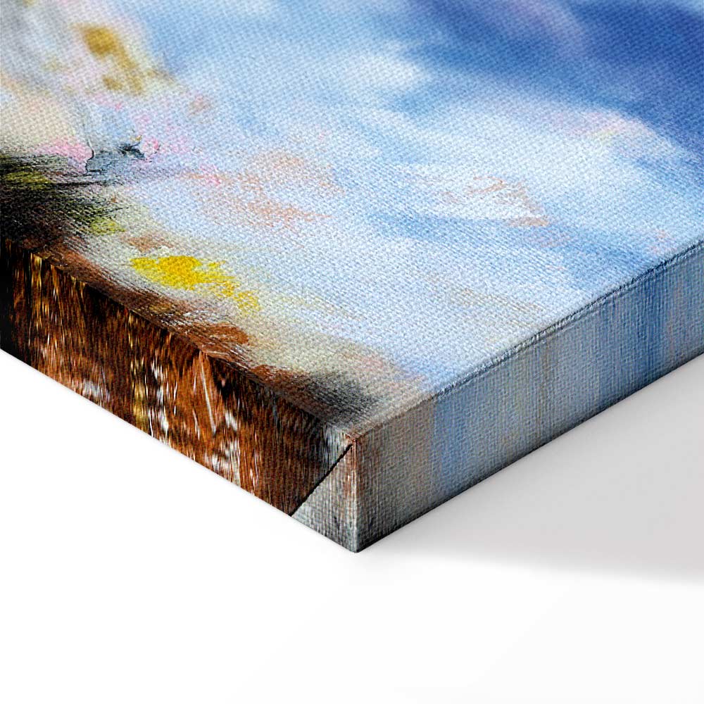 Canvas Print Birds against a Painterly Sky - Image 12