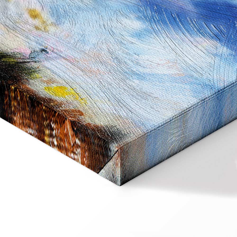 Canvas Print Birds against a Painterly Sky - Image 10