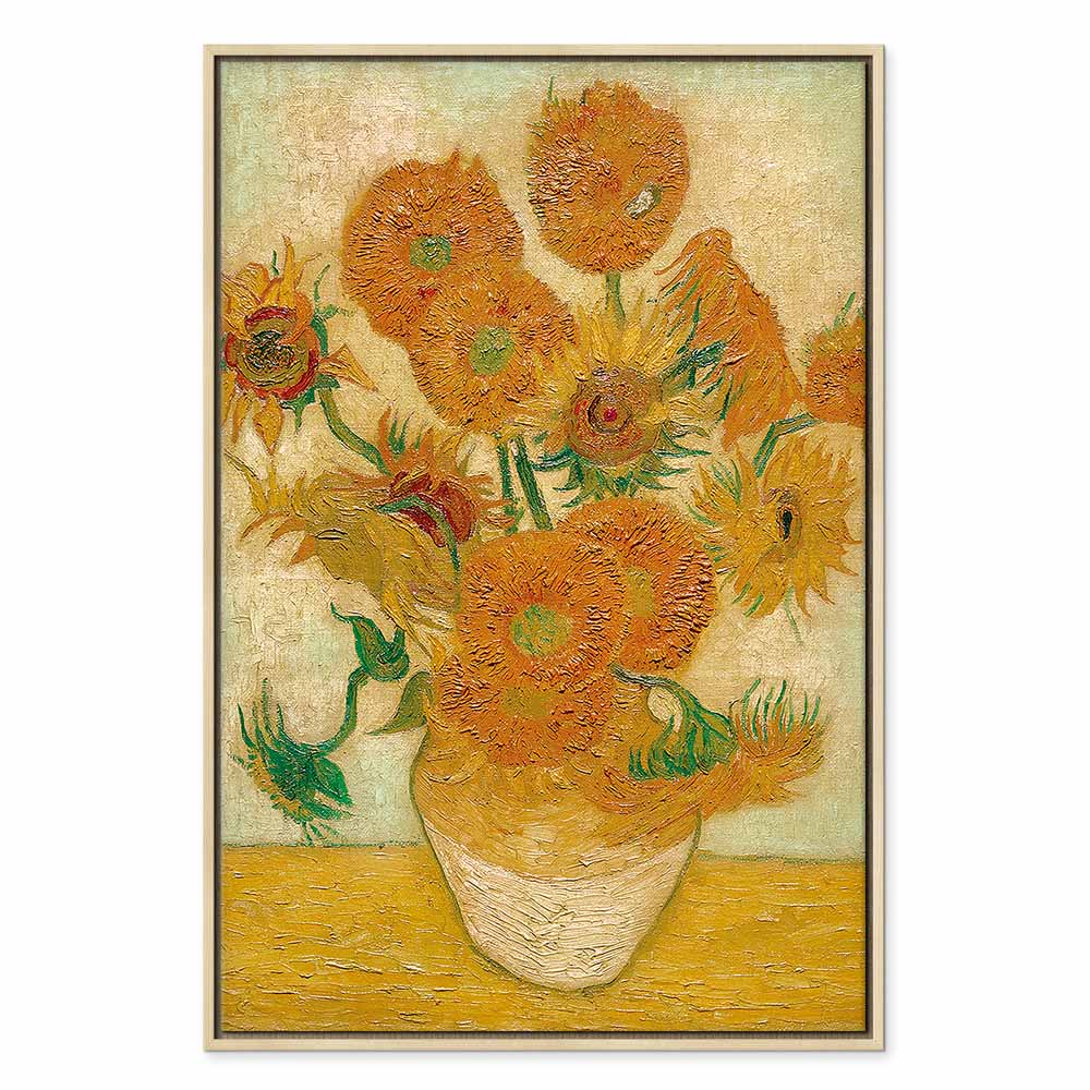 Sunflowers by Vincent van Gogh. Canvas Print - Image 21