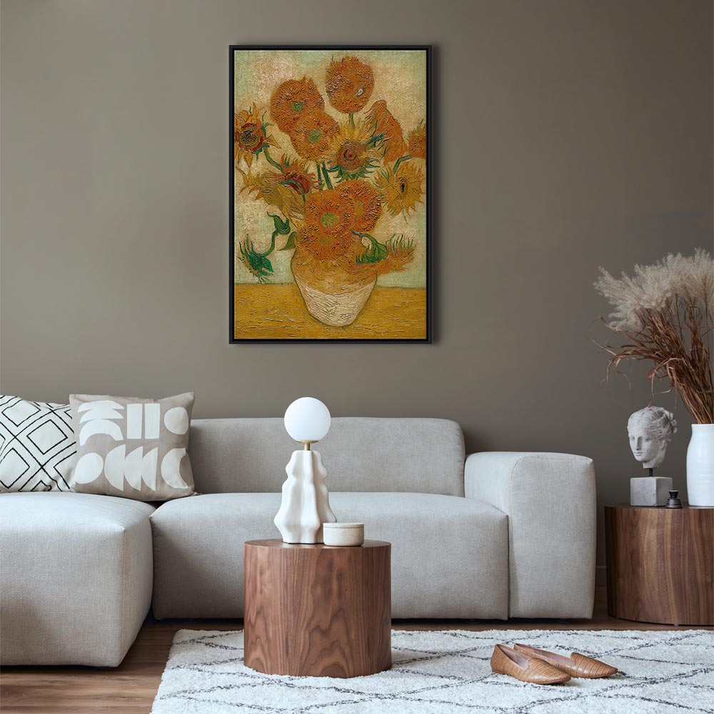 Sunflowers by Vincent van Gogh. Canvas Print - Image 16