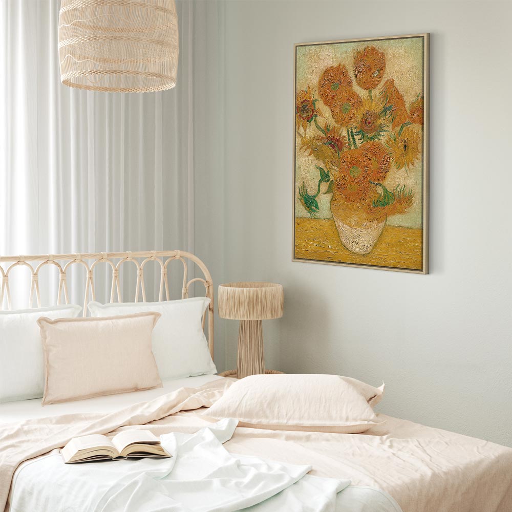 Sunflowers by Vincent van Gogh. Canvas Print - Image 23