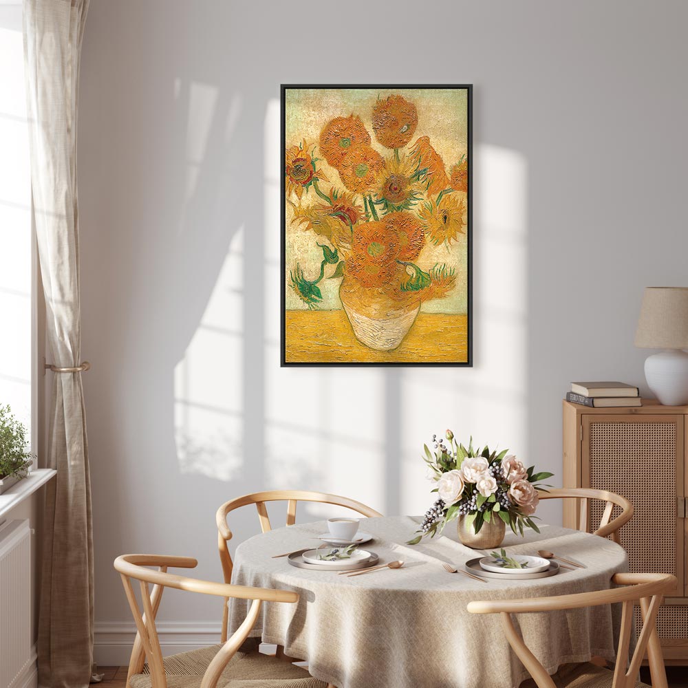 Sunflowers by Vincent van Gogh. Canvas Print - Image 18