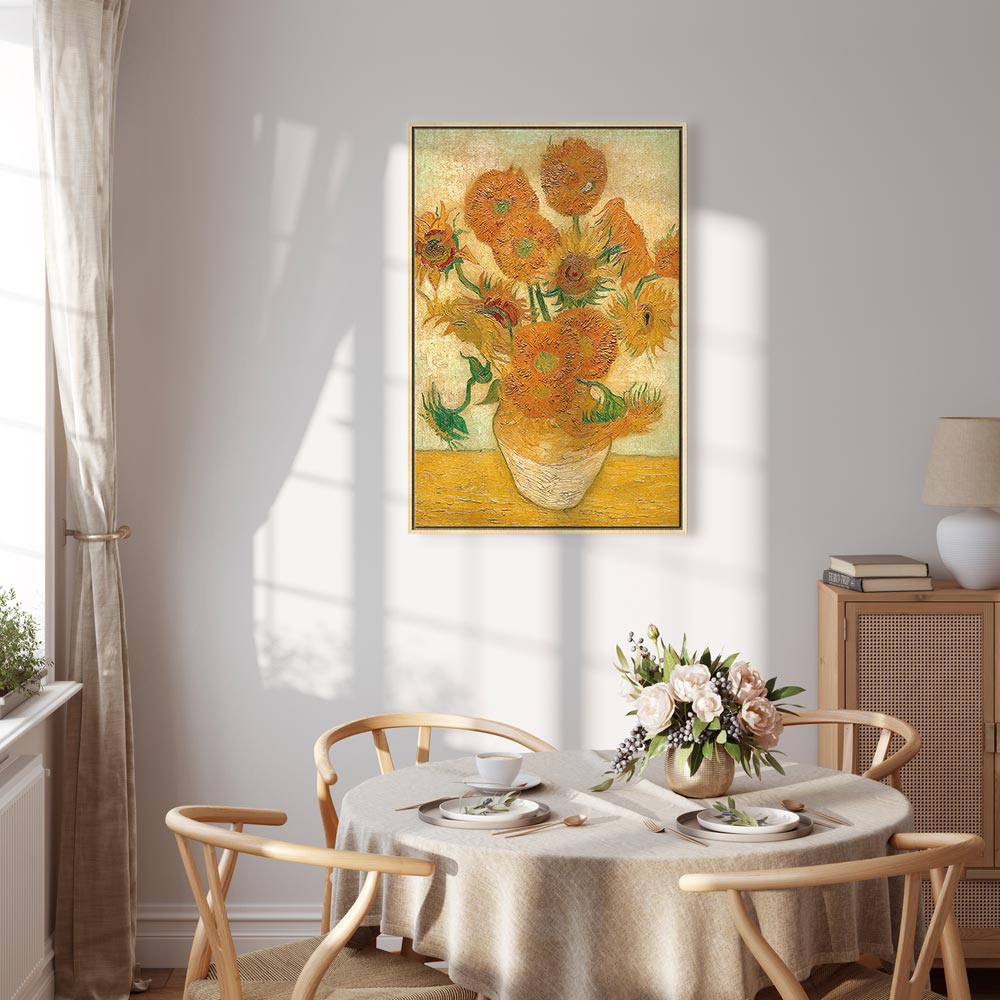 Sunflowers by Vincent van Gogh. Canvas Print - Image 24