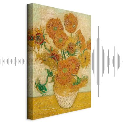 Sunflowers by Vincent van Gogh. Canvas Print