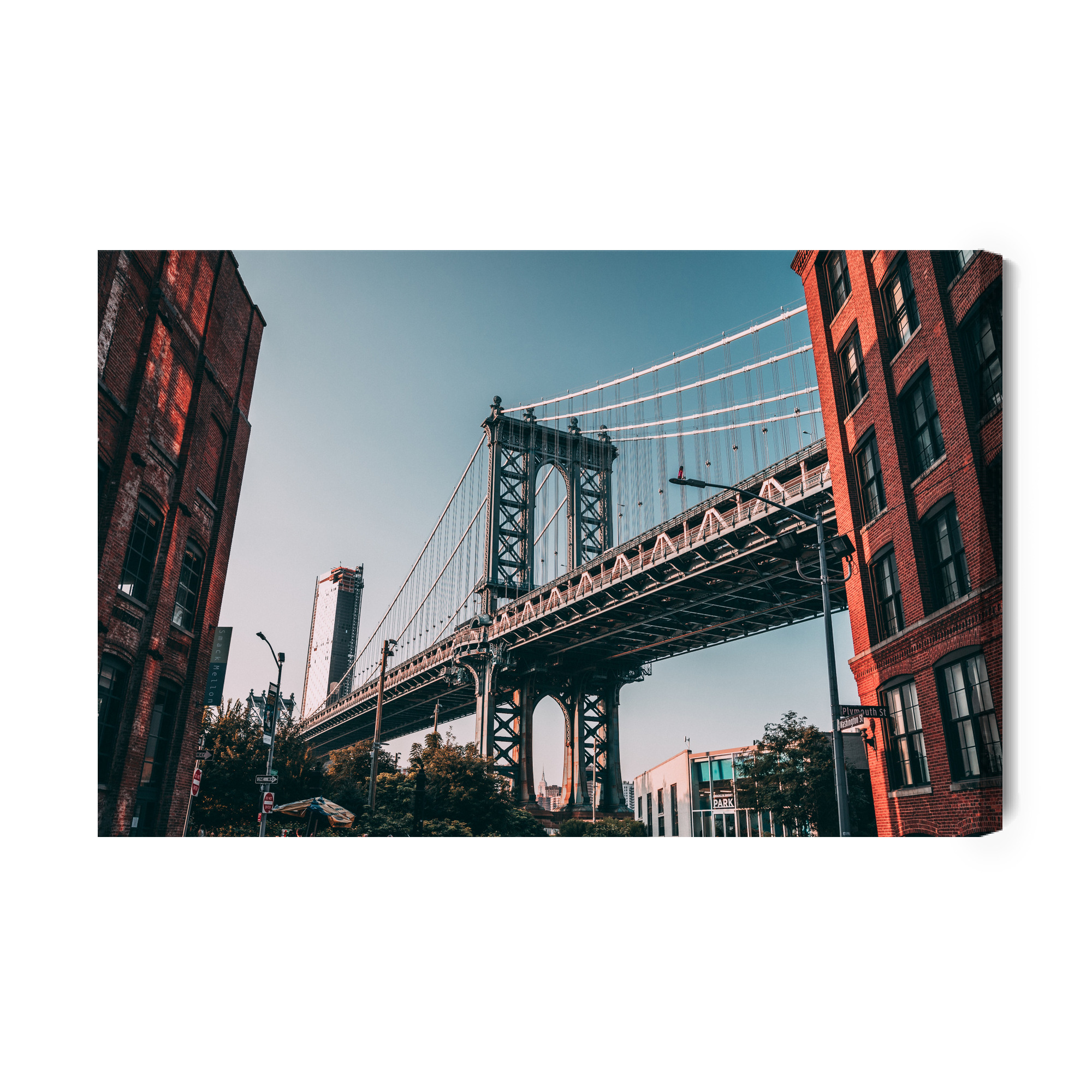 Canvas print Manhattan Bridge in New York - Image 9