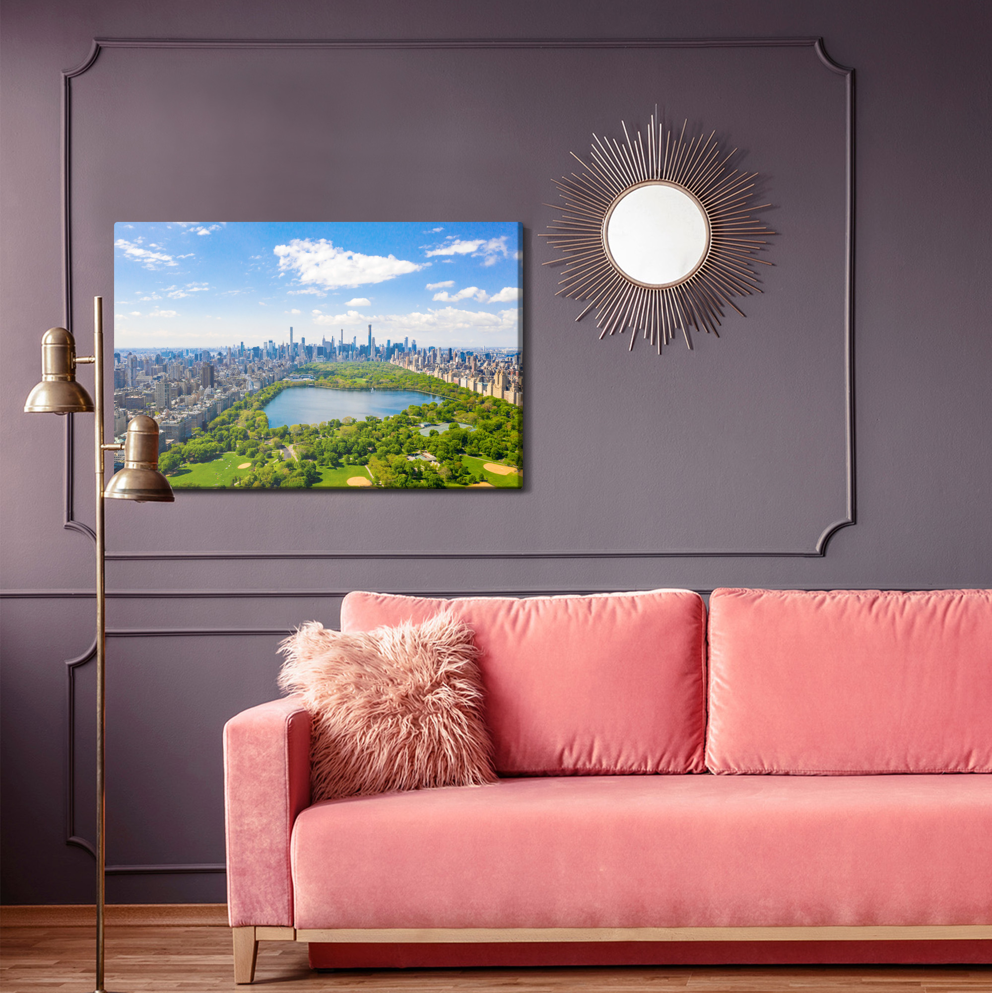 Canvas print Central Park New York - Image 7