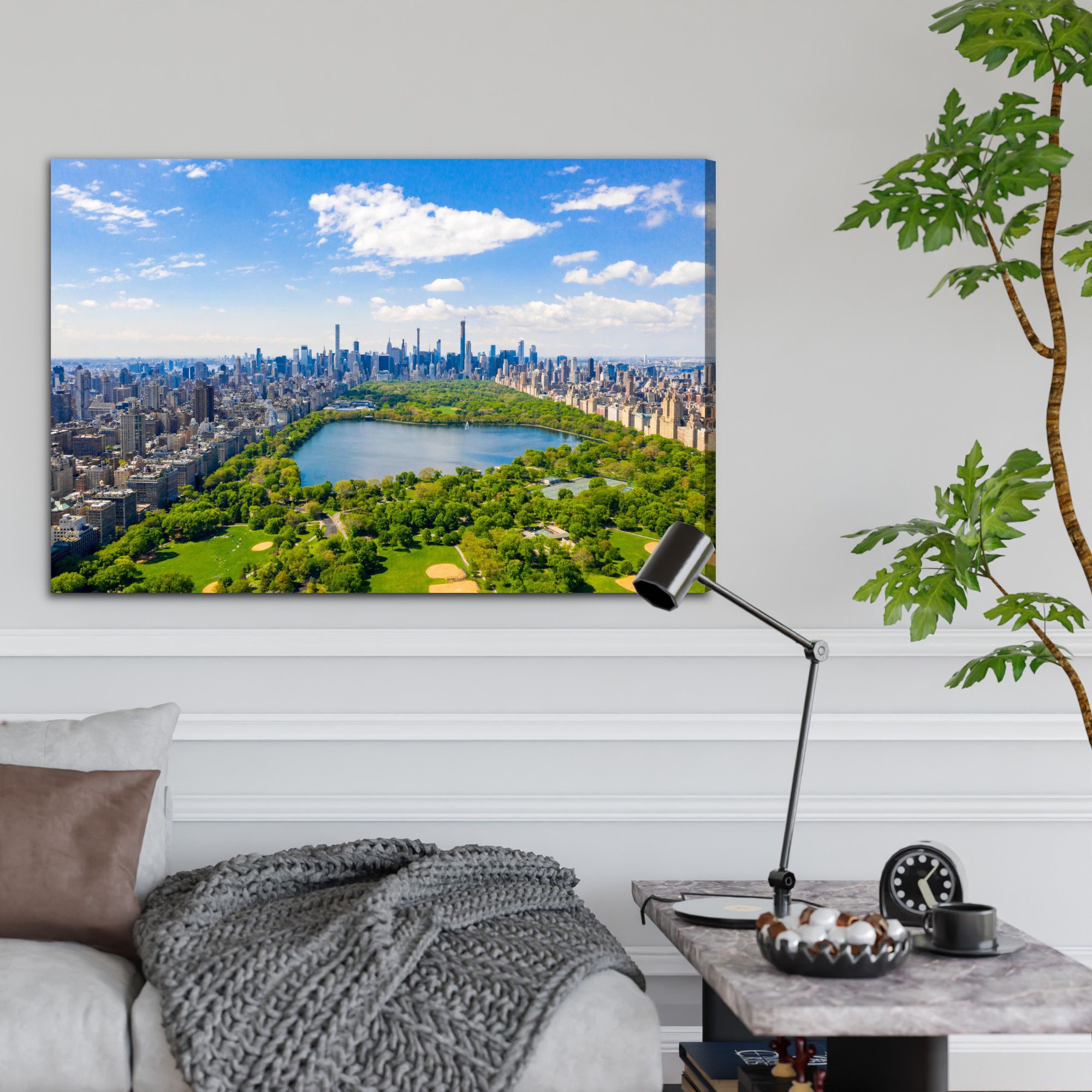 Canvas print Central Park New York - Image 4