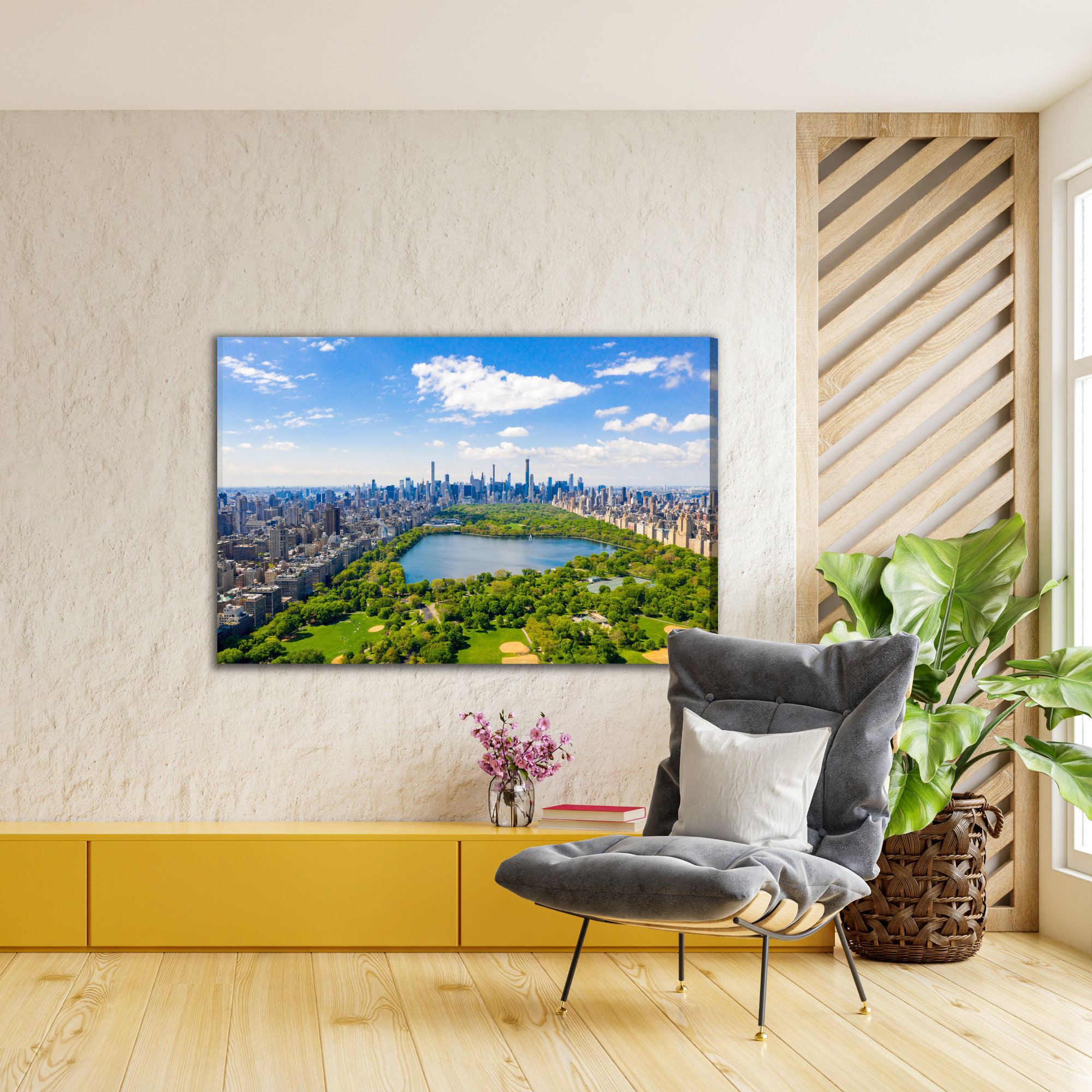 Canvas print Central Park New York - Image 3